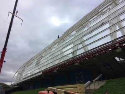 Stade de Foot traitement surface